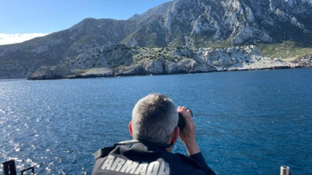 La Armada finaliza la monitorización del estrecho de Gibraltar y las aguas del mar de Alborán