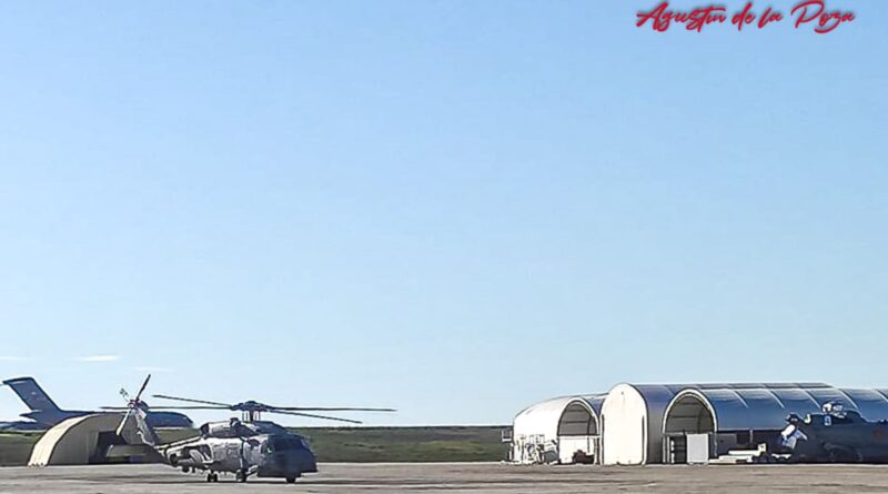Las obras en la Base Naval de Rota mantienen limitada parte de la operativa aérea