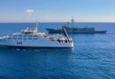 La fragata Victoria y el buque Intermares llegan a Alicante para las prácticas de la Escuela Naval Militar
