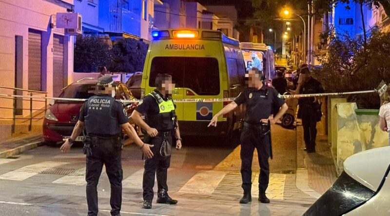 Dos heridos tras un ataque con machete en una vivienda de Rota