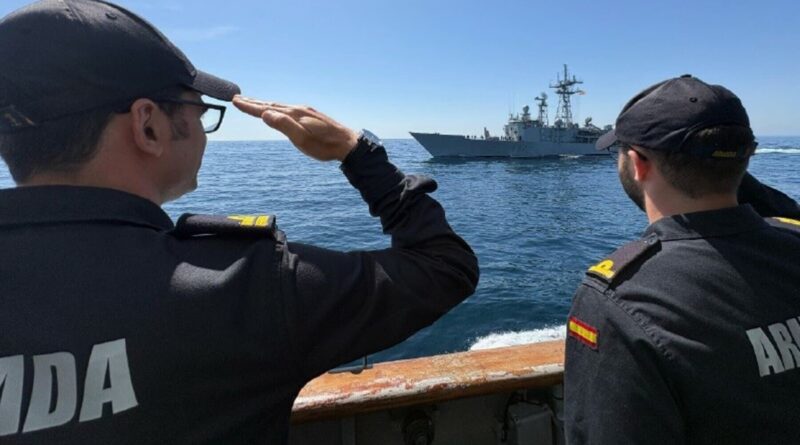 El patrullero Medas concluye la misión de vigilancia marítima en el mar de Alborán