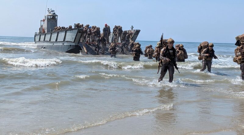 La Infantería de Marina inicia en Estados Unidos su preparación para el ejercicio FLEETEX250