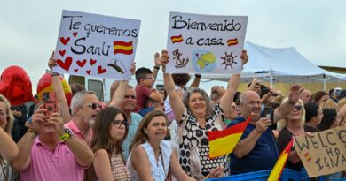 La fragata Canarias F-86 regresa a Rota tras cinco meses desplegada en la Operación Atalanta