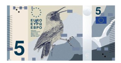 Propuesta de nuevo billete de cinco euros