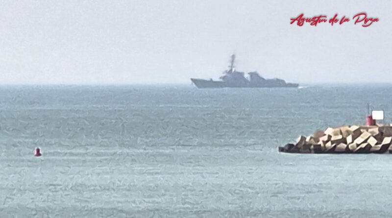 El USS Thomas Hudner DDG-116 hace escala en la Base Naval de Rota tras ocho meses de despliegue