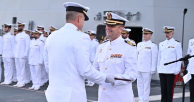 Relevo de mando en alta mar de tres unidades españolas del ‘Despliegue Atlántico 26’
