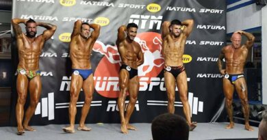 El Campeonato Pirata de Culturismo reúne en Rota a los mejores atletas locales