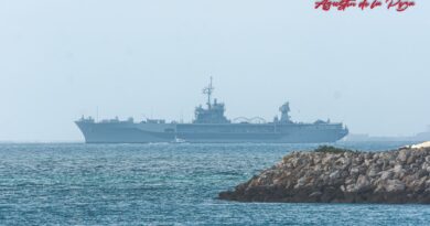 SS Mount Whitney llega a la Base Naval de Rota tras su misión en el mar Báltico