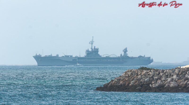 SS Mount Whitney llega a la Base Naval de Rota tras su misión en el mar Báltico