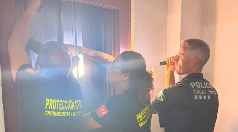 Rescate de seis personas atrapadas en Rota