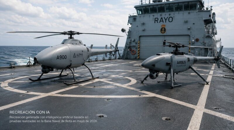 La Armada llevará tres helicópteros A-900 al CEVENTA de Rota.