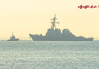 El Stout DDG 55 hace escala técnica en la Base Naval de Rota antes de su despliegue