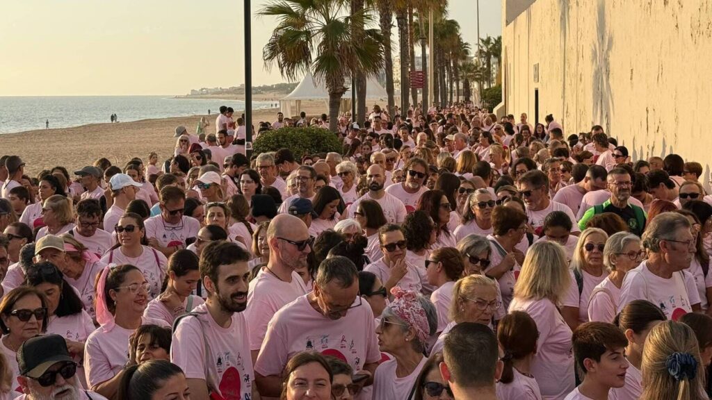 Marcha contra el cáncer en Rota