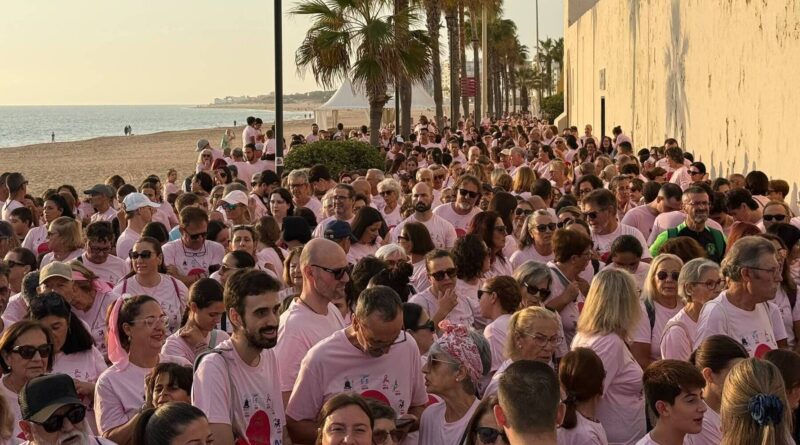 Marcha contra el cáncer en Rota